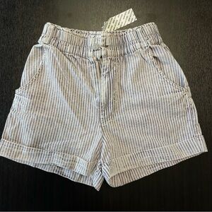 BDG Paperbag Stripe Shorts